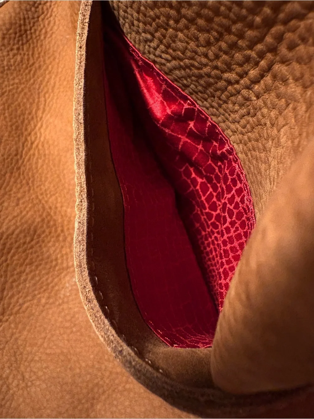 Hammitt Suede Hobo with Gold Hardware